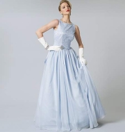 Schnittmuster Vogue 8729 ausladendes Vintage Brautkleid 50er Jahre Gr. 32-46