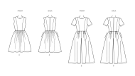 pretty overall paper sewing pattern newlook 6777 diy instructions