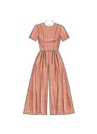 Sewing pattern overall with princess seams NewLook 6777