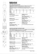 Sewing pattern Kitchen accessories McCalls 8494