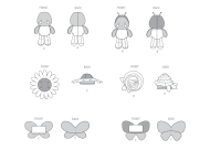 adorable toys paper sewing pattern mcCalls 8496 diy...