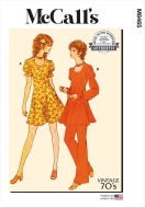 Vintage Schnittmuster für Damen McCalls 8465 mit...
