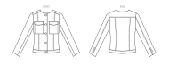 moderne Jacke Schnittmuster McCalls 8474 DIY zum nähen