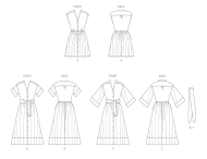schönes Kleid Schnittmuster McCalls 8477 DIY zum...