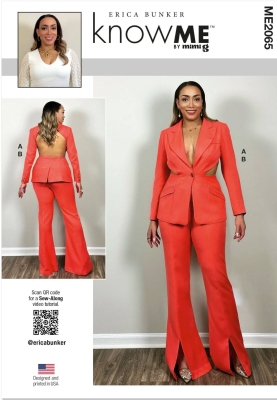 combination sewing pattern for women knowme 2065 sewing instructions