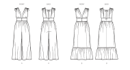 tailliertes Kleid Schnittmuster knowME 2072 DIY zum...