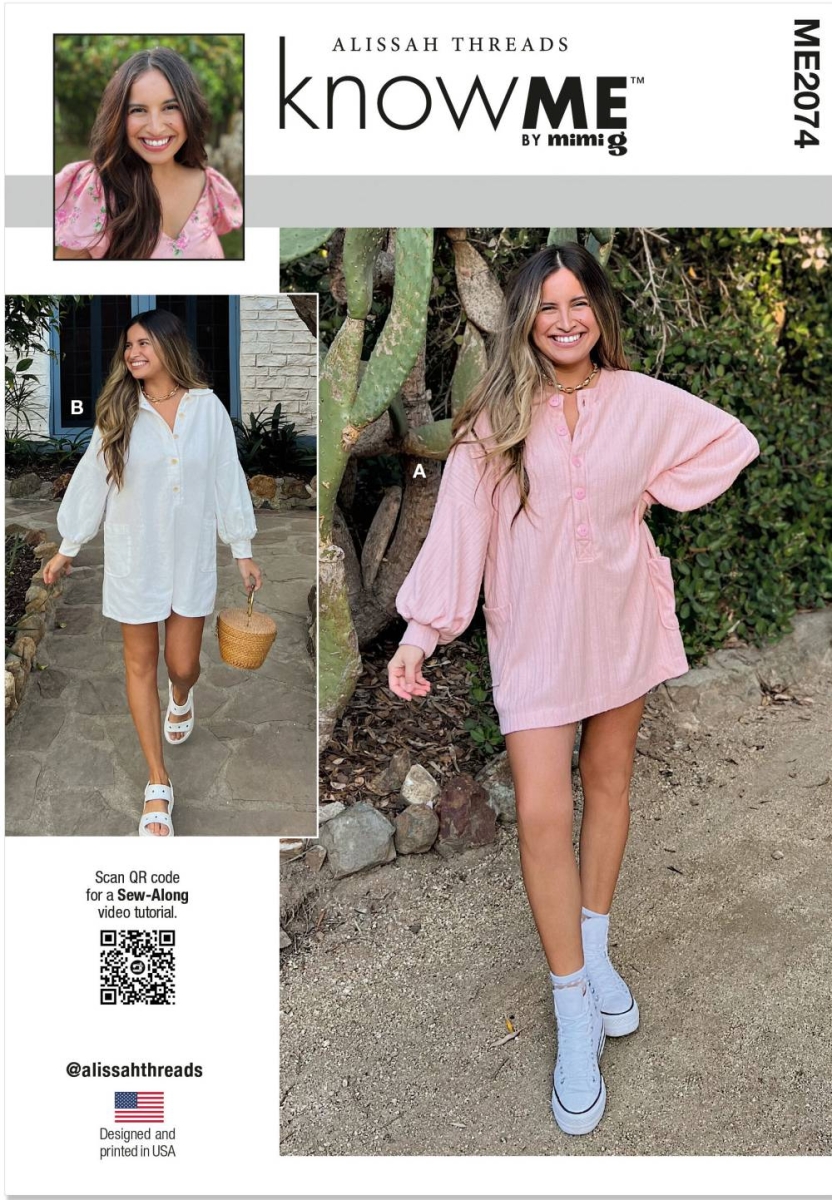 dress sewing pattern for women knowme 2074 sewing instructions