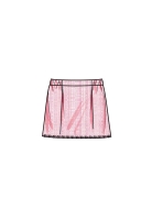 Schnittmuster modische Mädchenkombi Jacke, Rock und Hose Simplicity 9721 Gr. 97-155cm