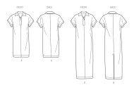 comfortable dresses paper sewing pattern simplicity 9740...