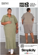 dresses for women sewing pattern simplicity 9741 average to sew