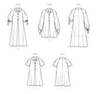 lockeres Kleid Schnittmuster Simplicity 9744 DIY zum...