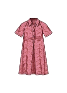 Schnittmuster lockeres Blusenkleid mit Raglanärmeln Simplicity 9744 Gr. 34-52