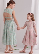 Kinderkleider Schnittmuster Simplicity 9799 einfach zu nähen