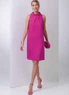 Schnittmuster hochgeschlossenes Designerkleid Tom and Linda Platt Vogue 2023 Gr. 30-48