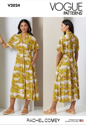 dress sewing pattern for women vogue 2024 sewing instructions