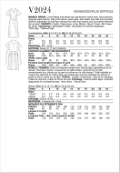 Sewing pattern Blouse dress Rachel Comey Vogue 2024