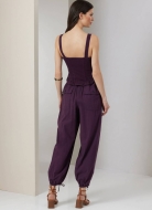 Schnittmuster figurbetonender Designeroverall Rachel Comey Vogue 2035 Gr. 32-50