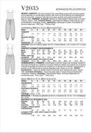 Schnittmuster figurbetonender Designeroverall Rachel Comey Vogue 2035 Gr. 32-50