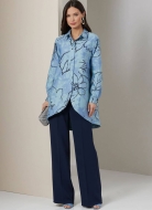 Schnittmuster elegante Damenkombi Vogue 2037 Gr. 34-52