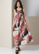 Sewing pattern dress Vogue 2026 size H5 6-14 (DE 32-40)