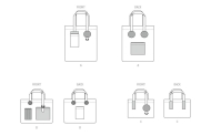 practical bags paper sewing pattern mcCalls 8521 diy...