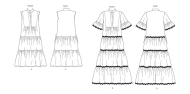 comfortable dresses paper sewing pattern butterick 6993...