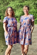 Sewing pattern Misses dress Aria with belt fadenkäfer 1000-109
