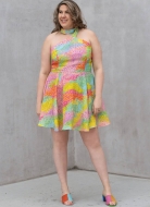 Sewing pattern Misses dress, halter dress by Alisha Grace knowME 2085
