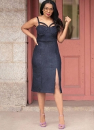 wird aussortiert: Schnittmuster figurbetonendes Damenkleid, Trägerkleid Beaute JAdore knowME 2094 Gr. 34-52