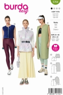 waistcoat sewing pattern for women burda 5764 sewing...