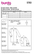 dresses for women sewing pattern burda 5783 average to sew