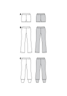 jugendliche Hose Schnittmuster Burda 5789 DIY zum nähen