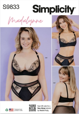 underwear sewing pattern for women simplicity 9833 sewing instructions