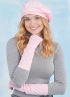 Schnittmuster warmes Wintersortiment Mütze und Armstulpen Simplicity 9871 Gr. Einheitsgröße