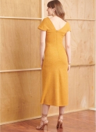 Schnittmuster elegantes Jerseykleid mit Bolero Simplicity 9820 Gr. 34-52