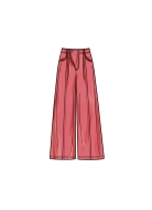 Sewing pattern Misses pants with zippered bib Simplicity 9823