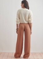 Sewing pattern Misses pants with zippered bib Simplicity 9823