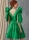 Schnittmuster extravagantes Damenkleid mit Schleifenträgern Vogue 2048 Gr. 32-50