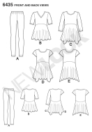 fesche Tunika Schnittmuster NewLook 6435 DIY zum nähen