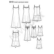 summery dresses paper sewing pattern newlook 6510 diy...