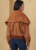 Sewing pattern Misses jacket, bomber jacket with wide collar Vogue 2072