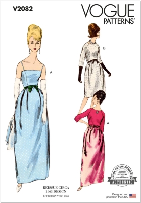 vintage sewing pattern for women vogue 2082 sewing instructions