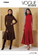 Sewing pattern dress size U5 16-24 (DE 42-50) No. 2064 Vogue