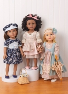 doll clothes  sewing pattern mcCalls 8543 average to sew