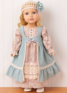 Sewing pattern Doll dresses inspired by historical designs McCalls 8543