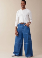 mens trousers for men sewing pattern mcCalls 8536 average to sew