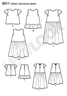 hübsches Top Schnittmuster NewLook 6511 DIY zum...