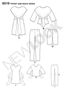 flattering combinations paper sewing pattern newlook 6519...