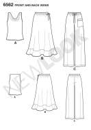 sommerliche Kombination Schnittmuster NewLook 6562 DIY...
