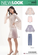 combination sewing pattern for women newlook 6563 sewing...